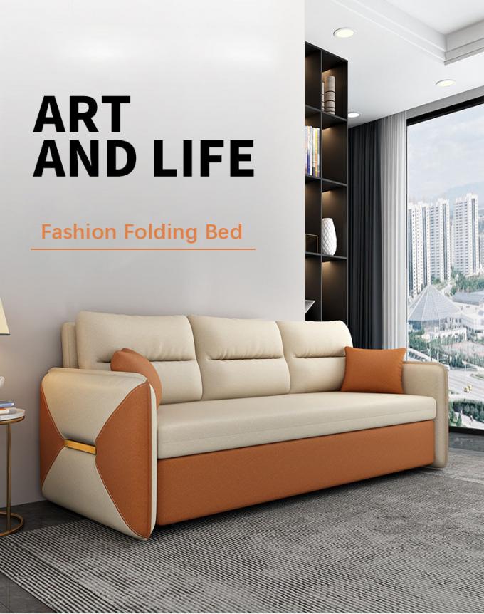 Arredamento del soggiorno Divano cableabile Letto Loveseat Sleeper Copertura in tessuto 1
