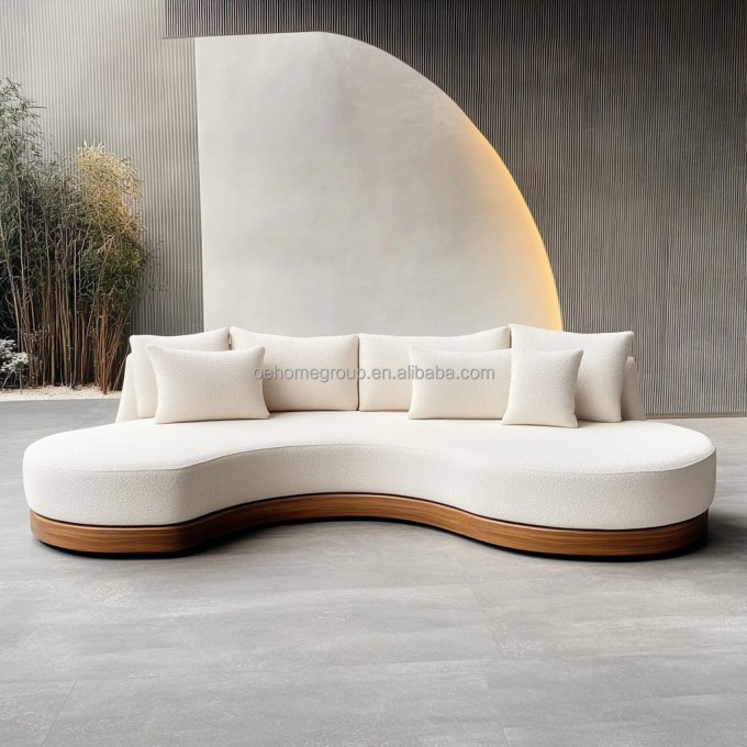 Arredamento del soggiorno Divano di velluto nordico leggero lusso divano a due posti creativo sedia con materiale di rivestimento in tessuto 2