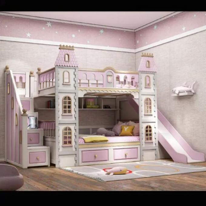 Mobili da letto blu da non perdere legno massello e MDF Letto a tappeto per ragazzi in blu 6