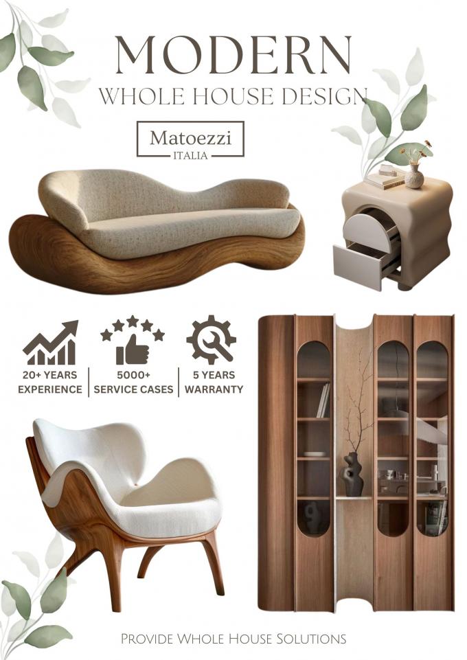 Poltrona Singola Regolabile in Tessuto Resistente per Soggiorno Studio, Gambe in Legno Massello di Prima Classe, Forma Rettangolare, Imballaggio Postale 6