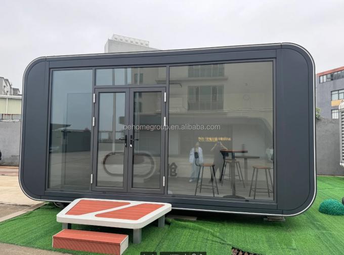 Casa prefabbricata Hotel di lusso Villa modulare 2 camere Case prefabbricate Edificio prefabbricato Capsula spaziale Cabine prefabbricate 16