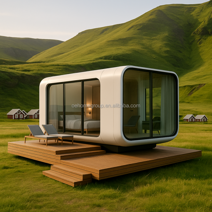 Celle private modulari insonorizzate OEM ODM per ufficio, capsule per esterni, giardino, cortile 2