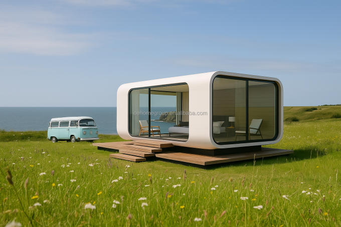 Celle private modulari insonorizzate OEM ODM per ufficio, capsule per esterni, giardino, cortile 3