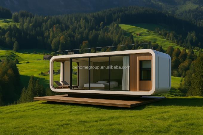 Celle private modulari insonorizzate OEM ODM per ufficio, capsule per esterni, giardino, cortile 7
