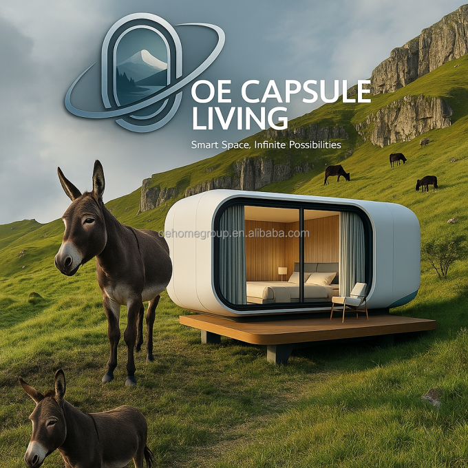 Casa container moderna di lusso da 20 piedi, piccola struttura prefabbricata in acciaio residenziale per hotel, ville e appartamenti 3