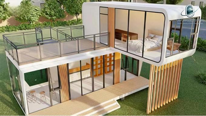 Cabina staccabile Parchi Casa mobile giardino con tetto Cabina portabile per il giardino 1