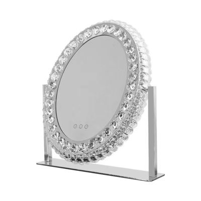 LED Light Up Makeup Mirror Crystal Vanity Mirror Stile Hollywood