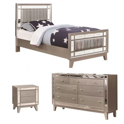 Set per camere da letto in MDF in legno