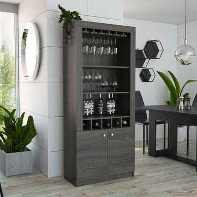 Armadietto di vino di lusso per il soggiorno Bar Display di cucina Vetro Mobili moderni