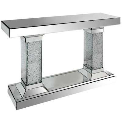 ODM Arredamento specchiato Console slim Tavoli vetro per salotto corridoio