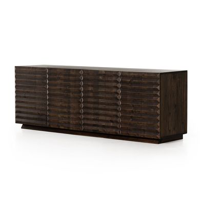 Vintage Buffet Cabinet in legno massello
