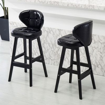 Migliora il tuo bar con questo moderno ed elegante sgabello in PU in pelle sintetica