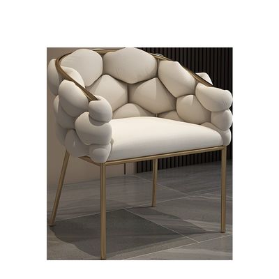 Metal Artist Sedile da tavolino maquillaggio oro blu grigio velluto