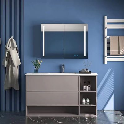 Bagno specchiato lavandini e armadi vanità armadio vasca di resina