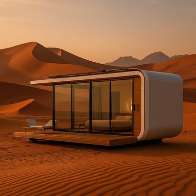 Durabile con vari Prefabbricato Container House Piccola portabile Casa Piccola Modulare Casa Campeggio Hotel Capsula Spaziale