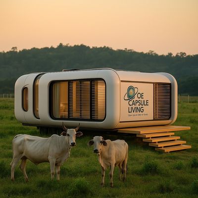 Celle private modulari insonorizzate OEM ODM per ufficio, capsule per esterni, giardino, cortile