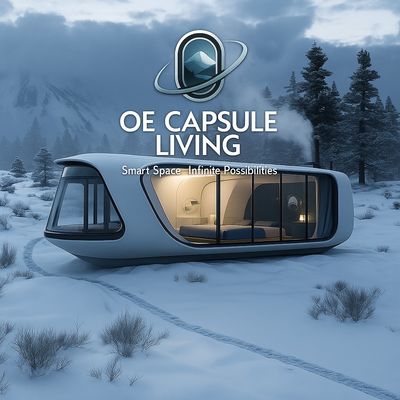 Integrazione dell'IA Eco-Friendly Modular Design Space Capsule House