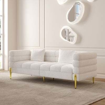Luxury Living Room Sofa Set Tessuto Divani di velluto Divani Moderni Copertura Sezionale Divano Recliner