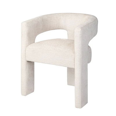 Eco-friendly Chair Sherpa in legno bianco per la sala da pranzo