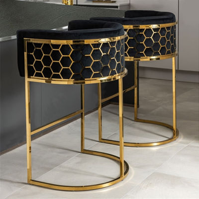 Modern Custom Living Room Seating Bar in acciaio inossidabile Arredamento con base ad alto cromo