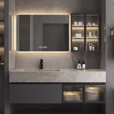 Dispositivi personalizzati DTC Montaggio a parete Bagno Vanità unità armadiera lavandino