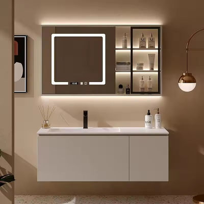 Moderno Rectangle Lavabo Vanity Unit Gabinetto Combo Per Bagno Bagno