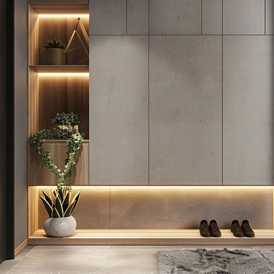 Armadio regolabile in legno massello / armadio personalizzato colore stile di design moderno
