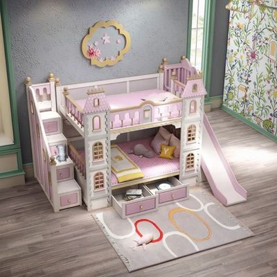 Mobili da letto blu da non perdere legno massello e MDF Letto a tappeto per ragazzi in blu