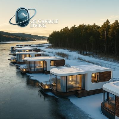 Container Tiny House Prefabbricata in Stile Cinese 20/40ft in Acciaio per Hotel e Uffici