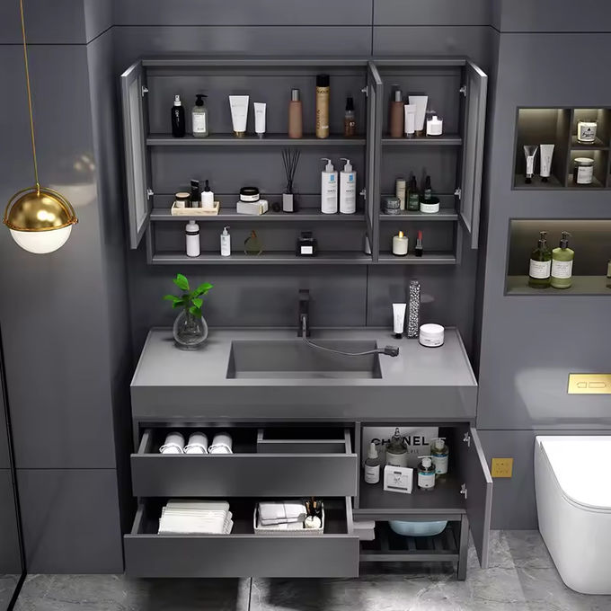 Dispositivo per il bagno galleggiante, vano, bagno e lavandino, montato a parete 0