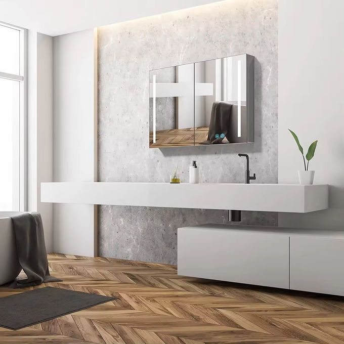 Bagno specchiato lavandini e armadi vanità armadio vasca di resina 0