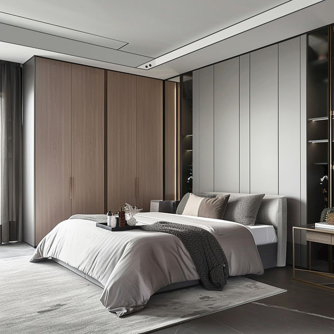 Abbigliamento pieghevole regolabile Armadio Armadio ripostiglio estensibile Arredamento della camera da letto 1